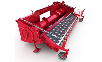 Платформа-подборщик для зерноуборочного комбайна ПП-3,4/. Снабжен высокоэффективными механизмами.